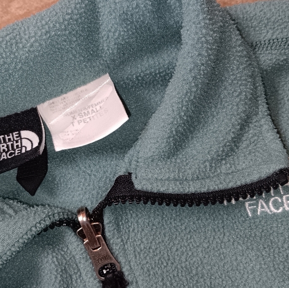 Vintage The North Face Polartec Full Zip Fleece Jacket XS Petite - Picture 2 of 5